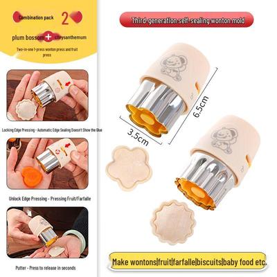 Automatisches Knödel- und Wonton-Prägewerkzeug-Set