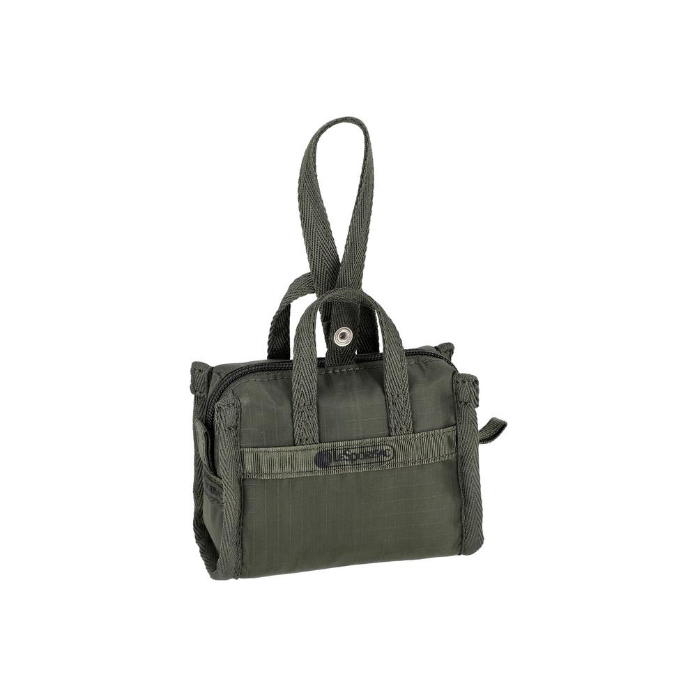 Lesportsac Dark Olive Micro Weekender Charm [1611.La60]