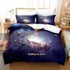 Set Letto Pianeti Singolo Gemello Matrimoniale Queen King Size Set Letto Adulto Bambino Camera da Letto Set Copripiumino universo spazio esterno Letto
