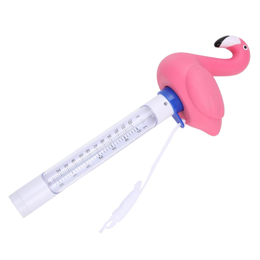 Cartoon Animal Shaped Floating Swimming Pool Water Thermometer Pool Temperature Meter with String