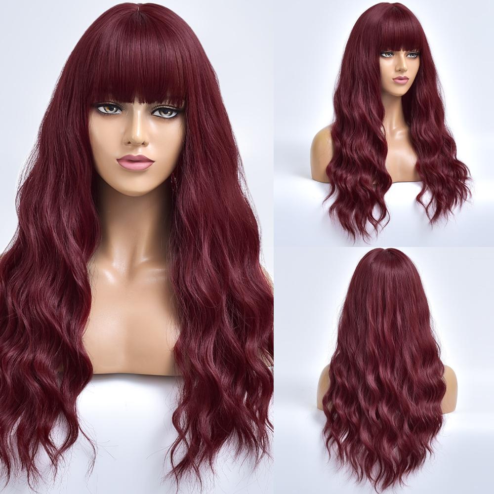 Blonde Body Wave Synthetic Wigs For Women Long Wave White Lolita Cosplay Party Natural Heat Resistant Hair Pelucas De Mujer