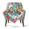Best Teacher Ever Home Blankets Comfortable Soft Lightweight Allseason Multipurpose Blanket For Picnics Sofas Offices Beds Living Rooms Suitable As