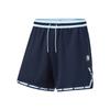 Shorts Casuais Li Ning BADFIVE Masculino Azul Marinho Escuro AAPU025-4