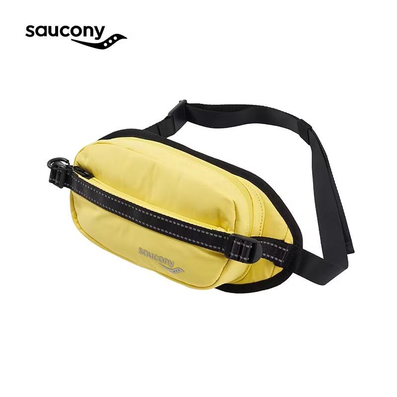 SAUCONY Unisex Reflective Waterproof Sports Waist Bag One Size