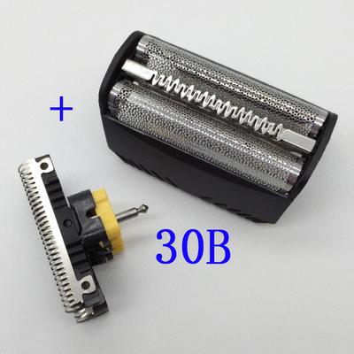 Ersatz-Schermesser und Foliensiebrahmen 30B für BRAUN 3er SmartControl 197 195 199 197S 195S 310 330 340 4740
