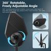 Bicycles 360 Degree Rotatable Handlebars Rearview Reflector Safety Mirror Adjustable Handlebar Bikes Rear View Mirror