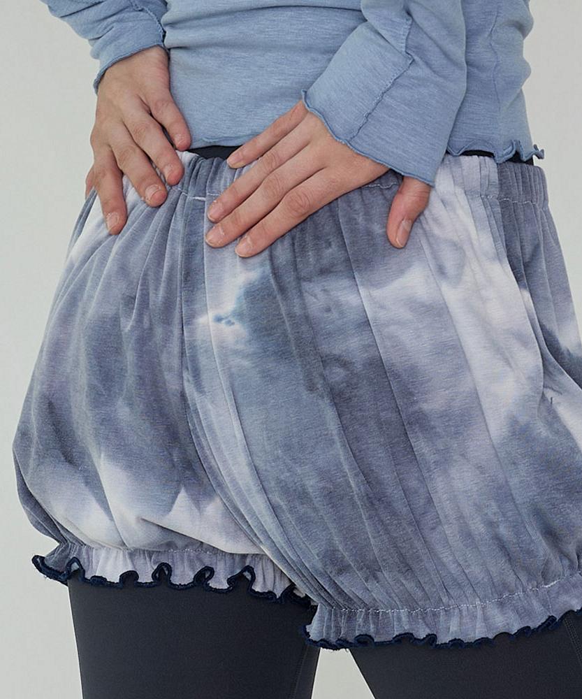 Debiweeo Frill Balloon Shorts Devi-B0093-Navy