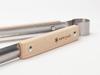 Snow Peak Fire Steel Tongs, Body/Stainless Grip/Beech Wood, N-020