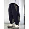 Spring Autumn Fashion Splicing Style Boys Pants Loose Patchwork Sport Overalls Cargo Trousers