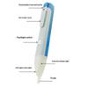 Non Contact AC Voltage Tester Pen 90-1000V Induction Detector Pocket Size for Home Outlet Wiring Inspection