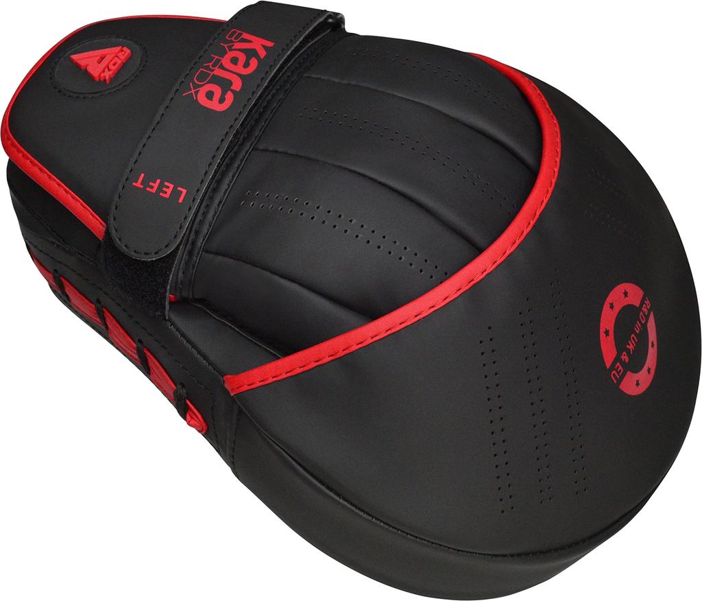 RDX Boxing Focus Hook and Jab Hand Target Pads with Strike Suitable for Martial Muay and Pads, Mitts, Shield, MMA, Punching, Arts, Thai, Boxing.