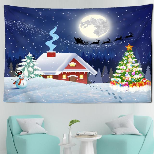 Палевый гобелен с иллюстрацией — фото 8