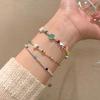 Rainbow Agile Women’s Fashion Bracelet - Temperament, Versatile & Trendy Ins Niche Design Jewelry
