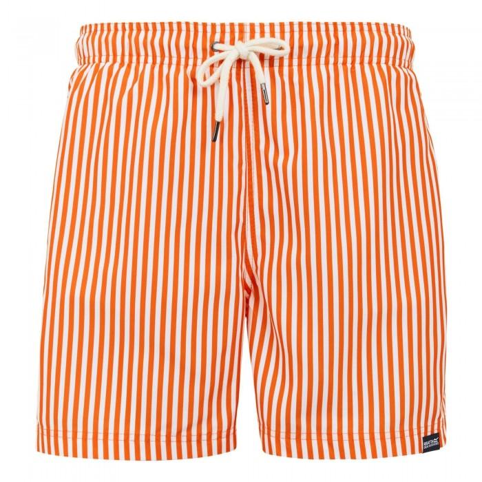 Regatta Mens Loras Stripe Swim Shorts