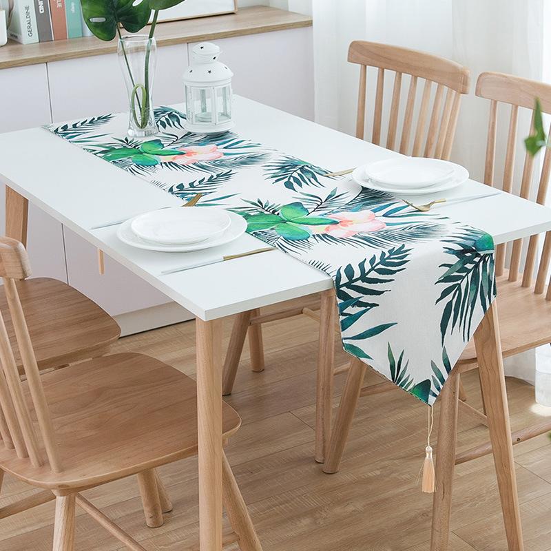 Rectangular Table Cloth Kitchen Table Heat Resistant Durable Table Runner TableCloth for Decoration Home Hotel Banquet