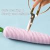 Rope Carrot Cat Toy Interactive Cat Chew Toy Carrot Shape Cat Rope Toy Kitten Teething Toy for Indoor Cats Biting Chewing Keeping