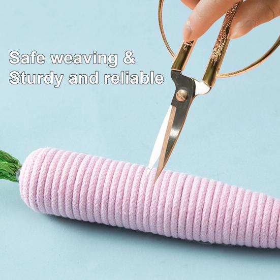 Rope Carrot Cat Toy Interactive Cat Chew Toy Carrot Shape Cat Rope Toy Kitten Teething Toy for Indoor Cats Biting Chewing Keeping