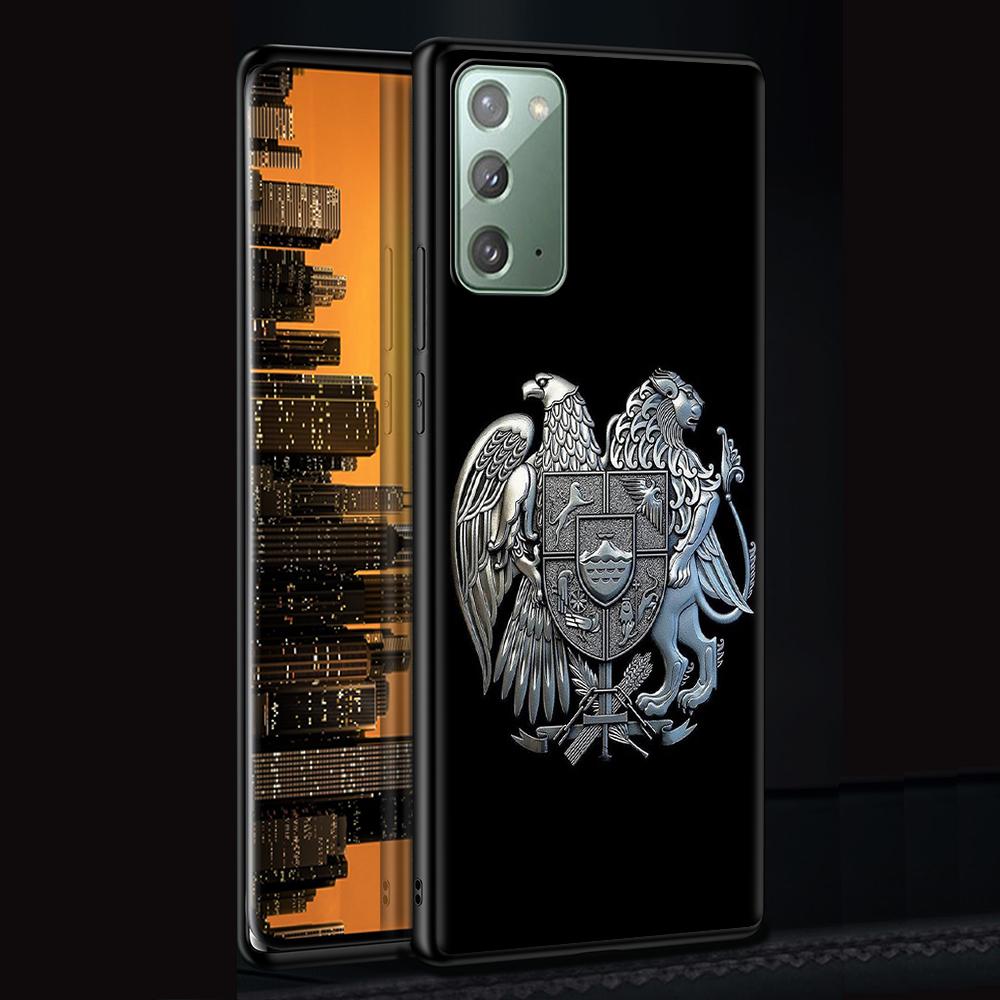 

Чехол с гербом России и орлиным флагом для Samsung Galaxy Note 20 Ultra 10 Lite 9 8 A12 A52 A51 S20 FE A50, черный мягкий чехол для телефона Samsung S20 FE