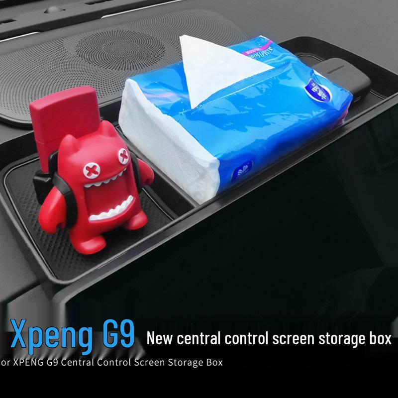 2022-2025 XPeng G9 Boîte de Rangement d'Écran Central Accessoire Intérieur de Voiture
