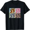 Pastel Pop Art Collage Botticelli Birth of Venus For Artists T-Shirt