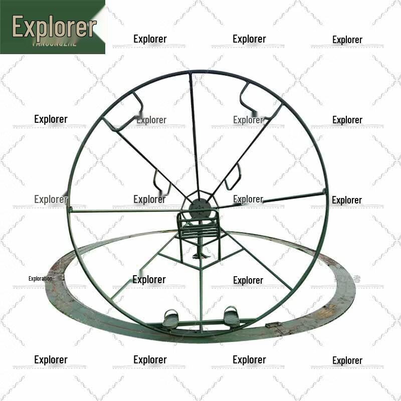 Outdoor Anti-Vertigo Conical Training Wheel