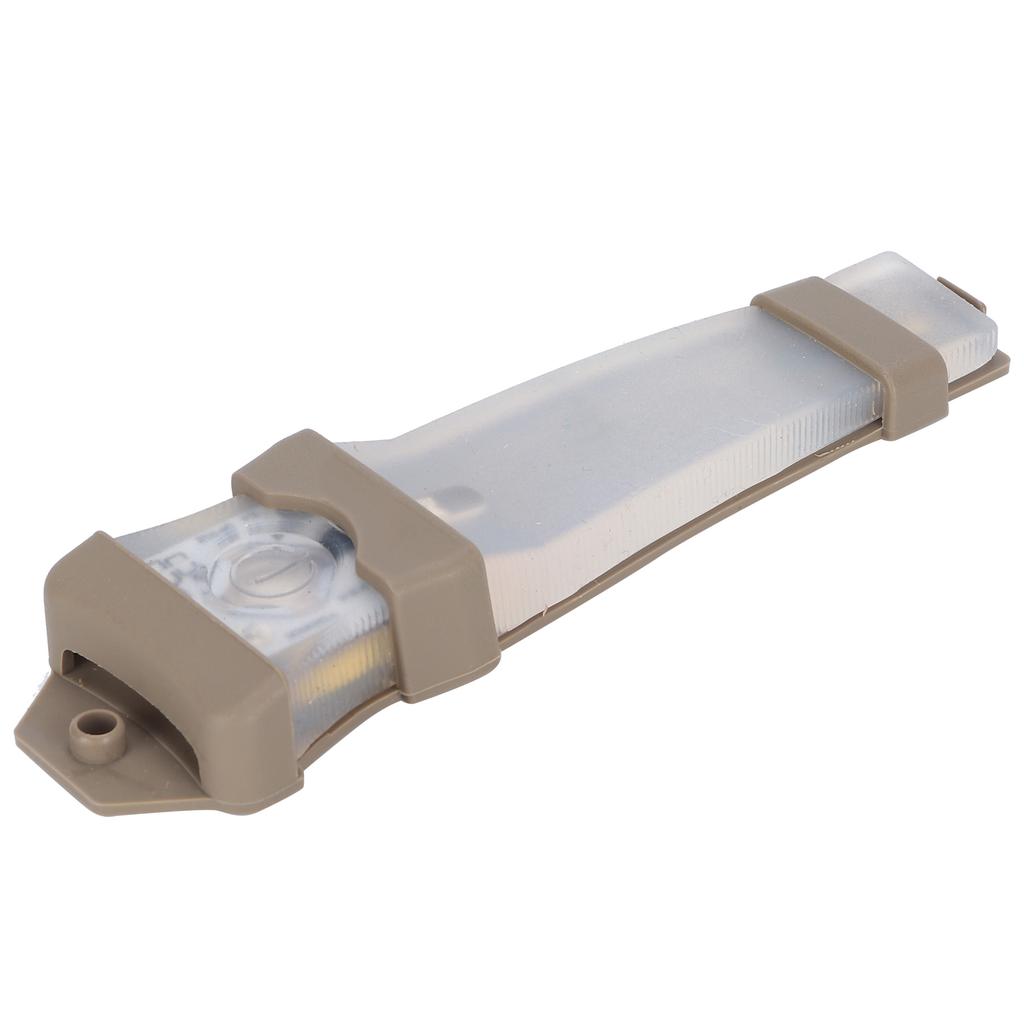 Signal Light Molle Waterproof Hunting Helmet Safety Light Emergency Helmet Mounted StrobeMud Color Bottom White Light