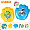 Light Up Sticky Ball Toss and Catch Game Suction Cup Target Balls Parent Child Interaction Outdoor Beach Yard Playground Sports Toys