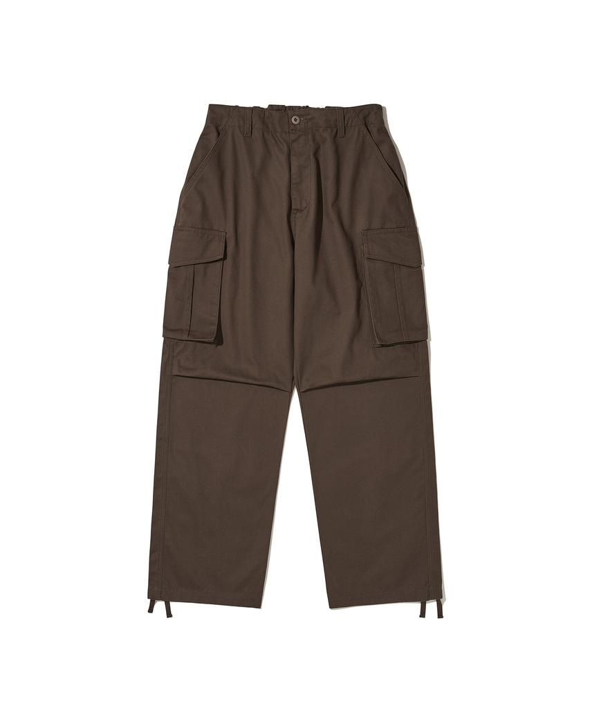URBANDTYPE Washed Cotton Parachute Wide Pants_3Color