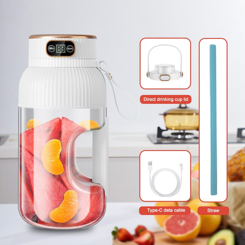 juicer machine electric Fruit Household Juicer Portable Juice Machine Residue Separation Bidirectional Spiral Fruit Juicer Cup