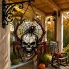 Halloween Window Decor Suncatcher Acrylic Hanging Ornament Home Party Decoration