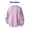 TOM ADAM Retro Lässiges Locker sitzendes Pullover-Sweatshirt