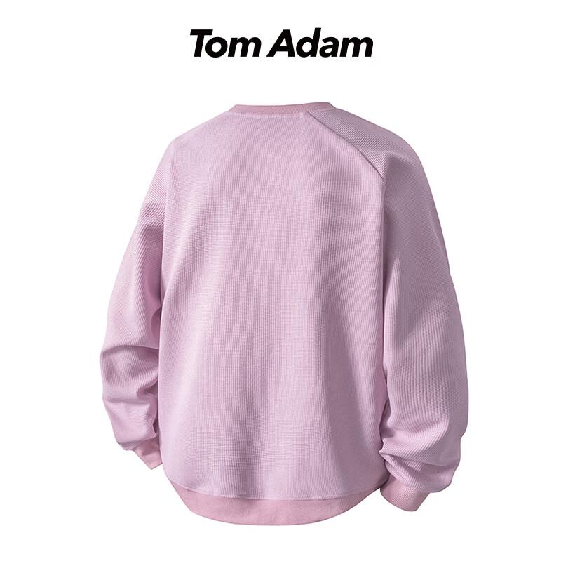 TOM ADAM Retro Casual Loose-Fit Pullover Sweatshirt