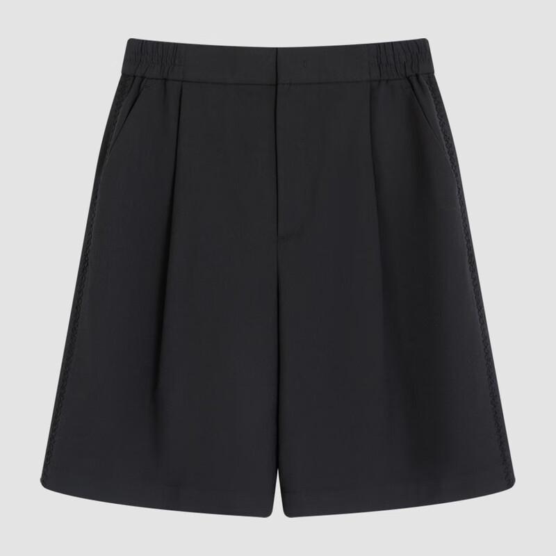 Broadcast Women's Patchwork Elastic Waist Shorts