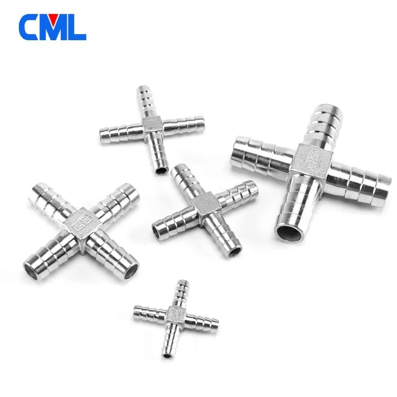 Hose Barb 304 Stainless Steel 6 810 12 13 14 15 16 18 mm Straight T Y X Cross Type Pipe Fitting Pagoda Hose Tail Barb Connector Fuel System Fittings7