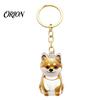 Pet Loss Sympathy Gift Hair Memorial Keychain, Dog Keepsake Holder, Transparent Jewelry Bottle Pendant, Portable Commemorative Charm for Keys
