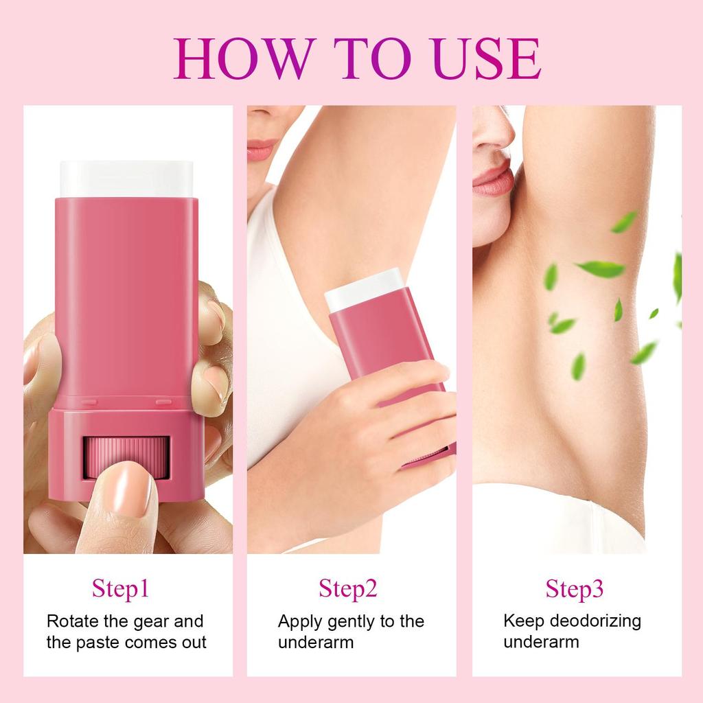 Whole Body Deodorant-Moisturizer The Skin, Get Soft And Comfortable-All Day Odor & Wetness Protection-Suitable for All Skin Types, 20g