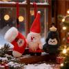 Cross-border Santa Claus Christmas Tree Plush Toy Pendant - Small Size Rag Doll