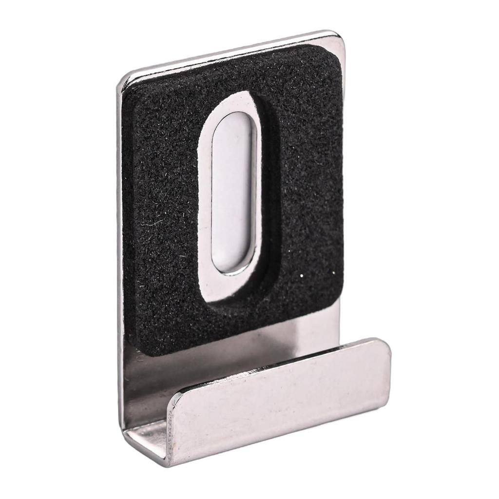 4 Sets Stainless Steel Mirror Holders Wall Mount Mirror Clips Mirror Bracket Clips With Screws Mirror Hooks Mirror Hanging