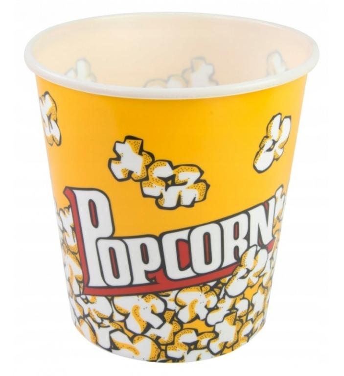 Popcorn cup funny kitchen container 2.8l
