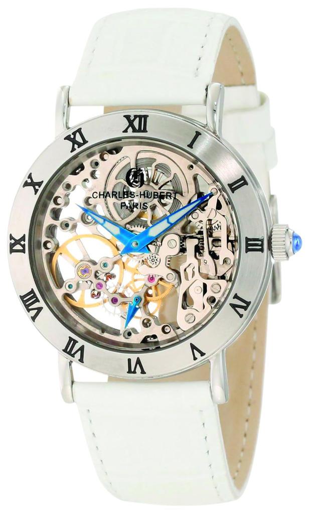 CHARLES-HUBERT (Charles Hubert) Mechanical Hand-Winding Skeleton Watch 6790-W