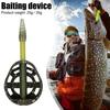 25g/35g Fishing Bait Holder Quick Release Carp Fishing Bait Basket Feeder Portable Bait Inline Method Feeder Fishing Tackle Tool