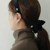 oar Cameo Velvet HairBand [Black]