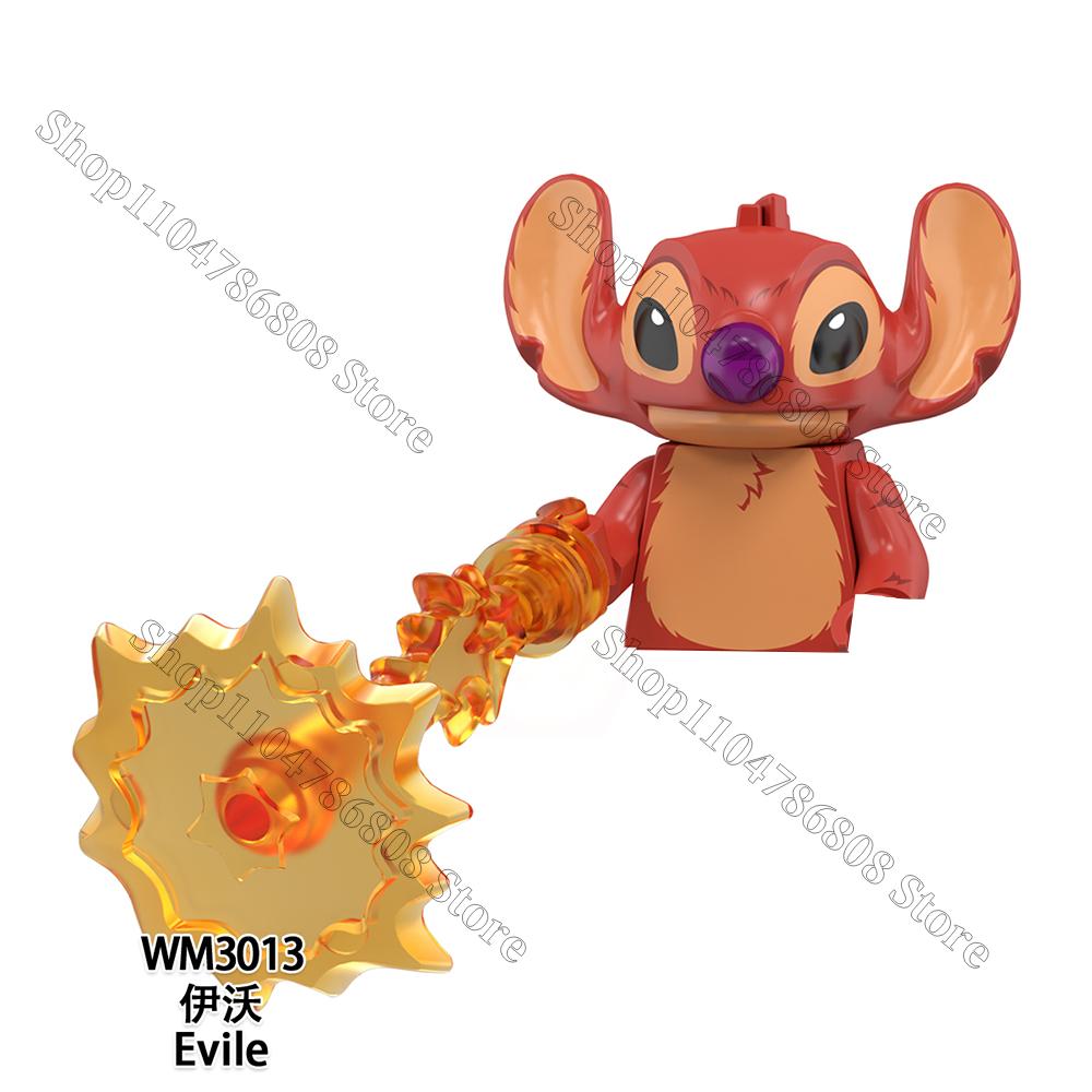 Disney building blocks Toy Zootopia Story Frozen Stitch Buzz Lightyear Kids MINI Brick set Doll toys collectible gift blocks