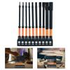 10Pcs Wrench Drill Bit Set Impacts Hex Head Screwdriver Bit Set 1/4inch Hex Shank Hex Bit Screwdriver Bit Tool