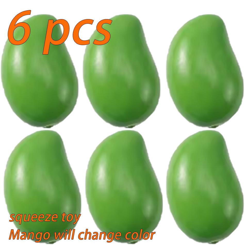 Mango That Can Change Color Stress Ball Fidget Toy Squeeze Ball Round Blocks Filled Asmr Anti Stress Toys For Adults Stress Ball
