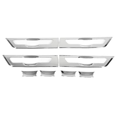 8 Stück Auto Außentürgriff Schüsselabdeckung Galvanisierung Glänzend Stil Ersatz für Kia Carnival KA4 2022+