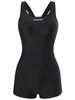 2024 Women's Plus Size Competition Swimsuit - One-Piece with Briefs