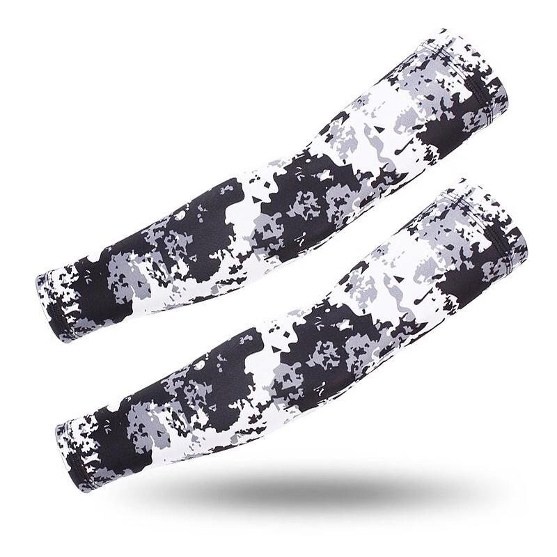 Tactical Camouflage Ice Silk Sun Protection Arm Sleeves