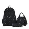 Schoolbag Schoolbag Autumn and Winter New College Student Corduroy High School Bow Backpack High Value Casual Large Capacity Bag