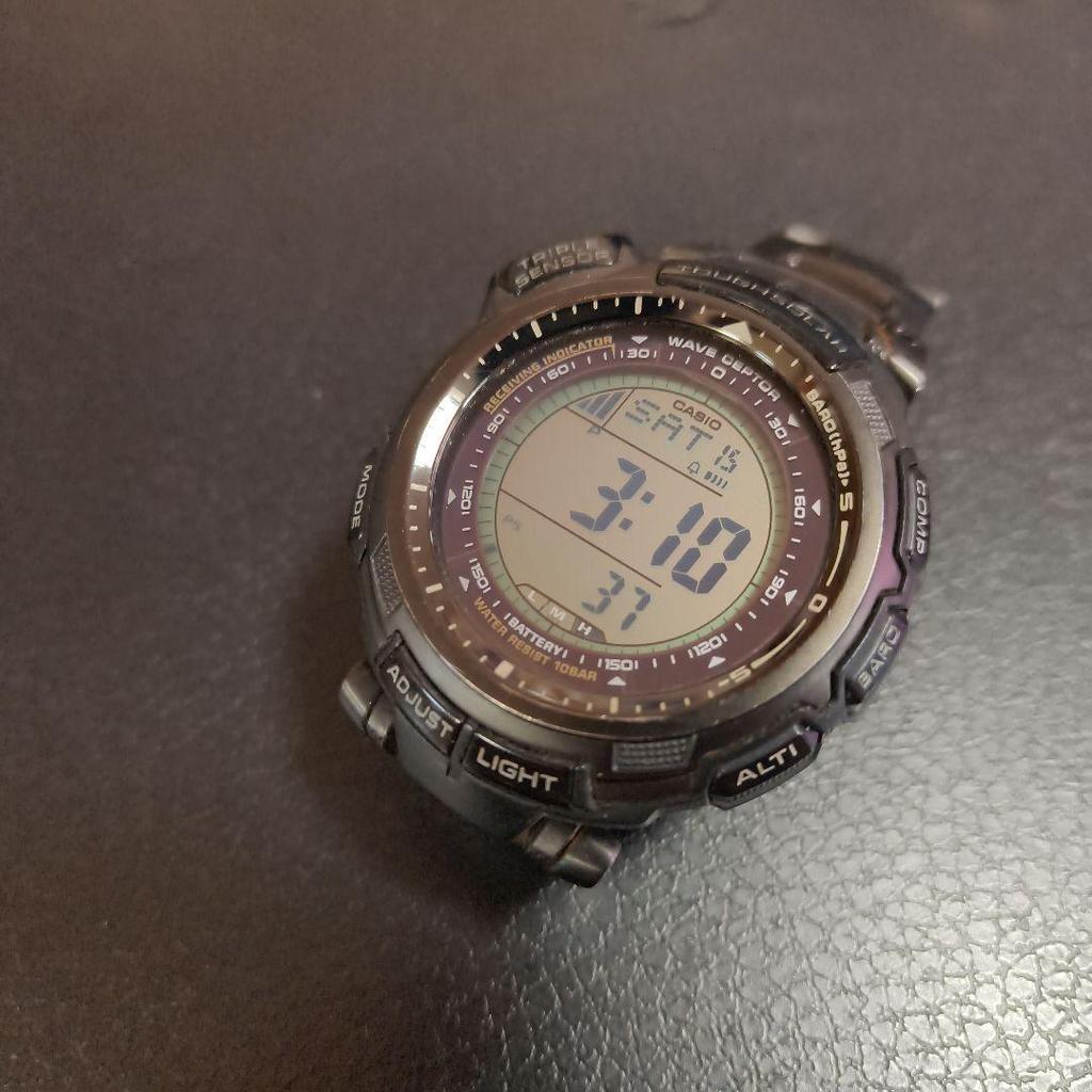 Used CASIO PROTREK Titanium Men's Watch